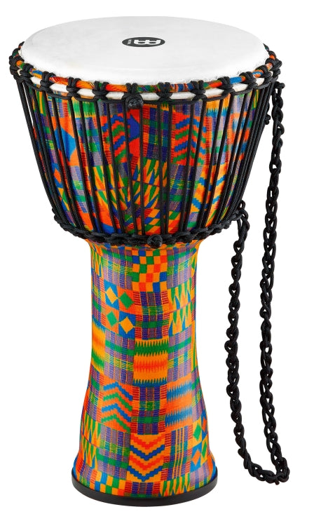 Travel Rope Djembe 10'' Kenyan Quilt