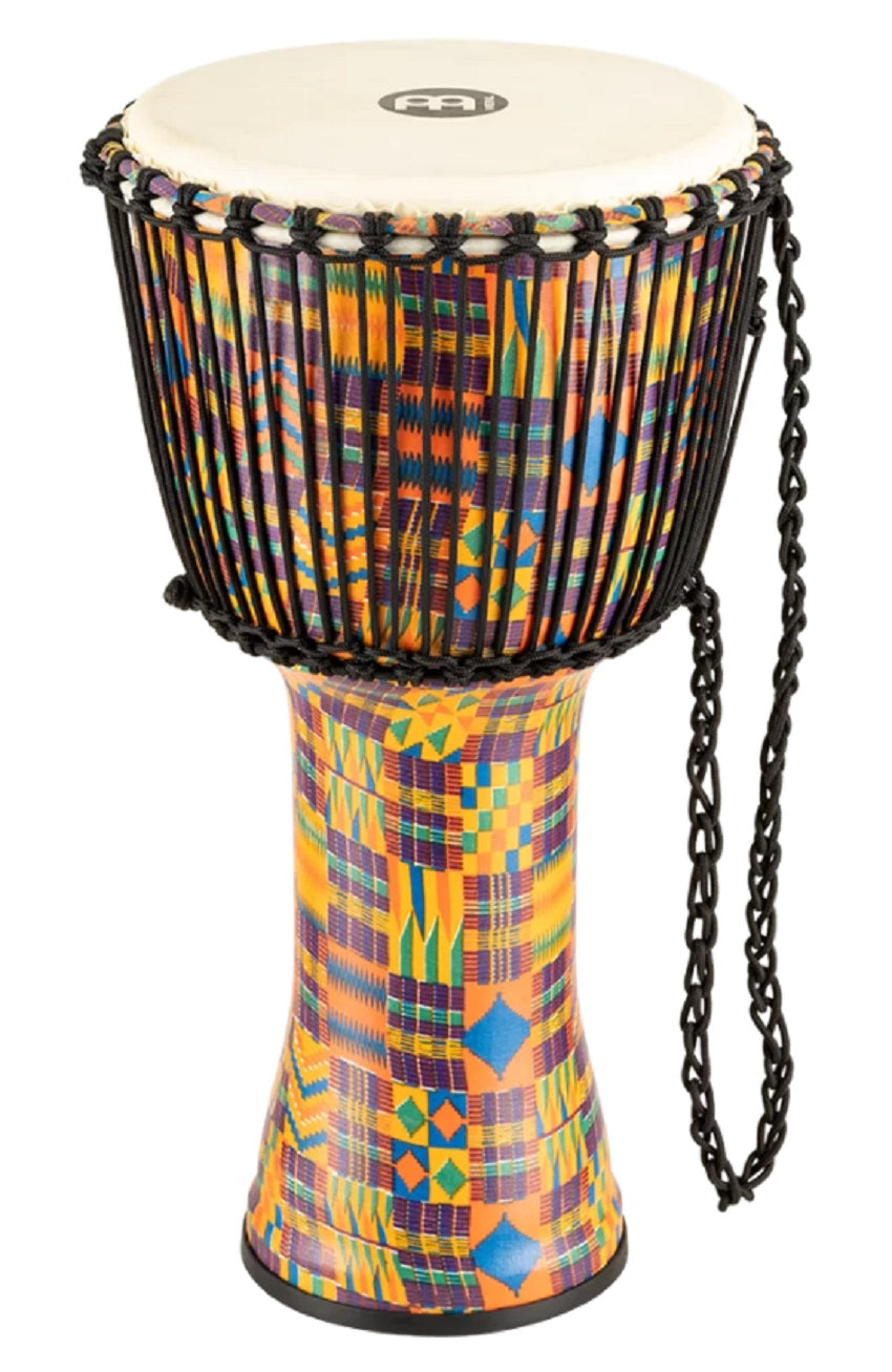 Travel Rope Djembe 12'' Kenyan Quilt