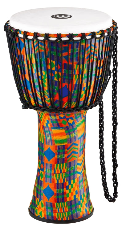 Travel Rope Djembe 12'' Kenyan Quilt