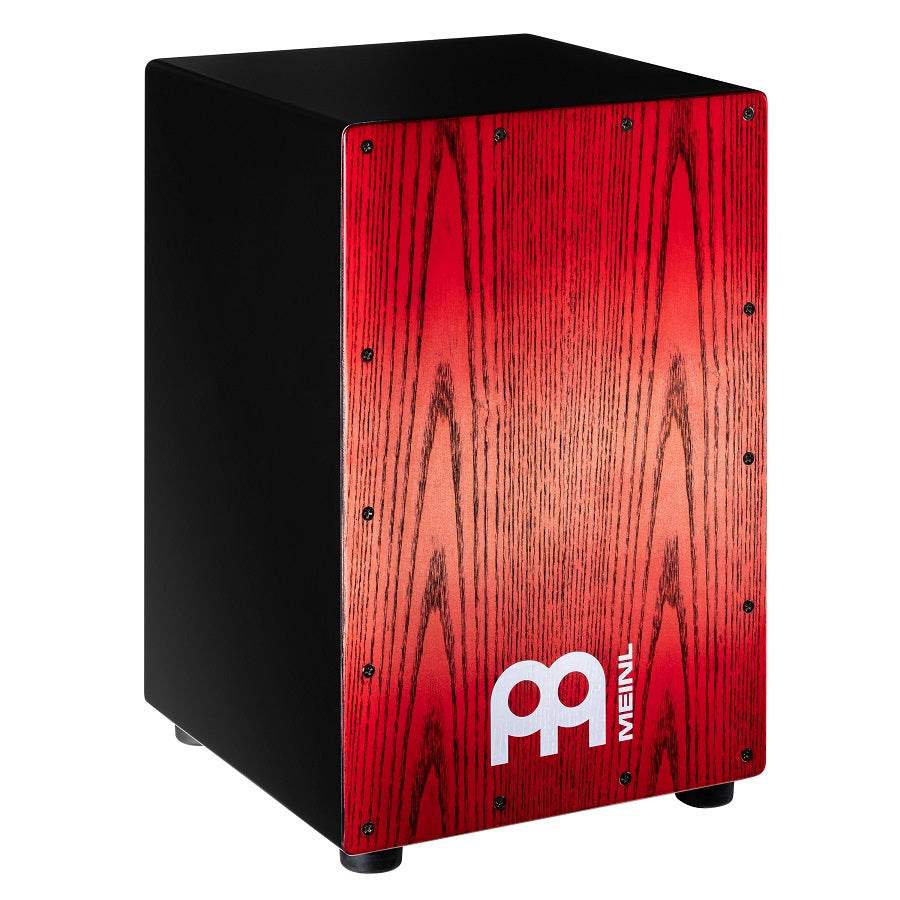 Headliner Snare Cajon Black - Tango Red Fade