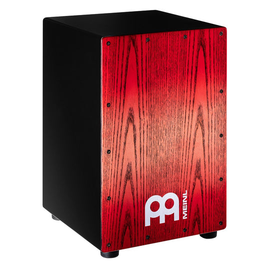 Headliner Snare Cajon Black - Tango Red Fade