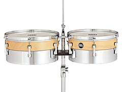 Timbales Hybrid  13'' + 14'' Oak/Steel