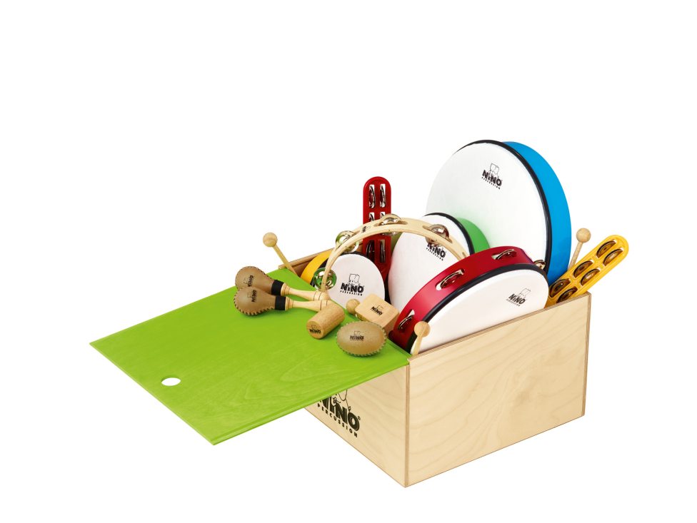 Hand Percussion-set 12 delar med box