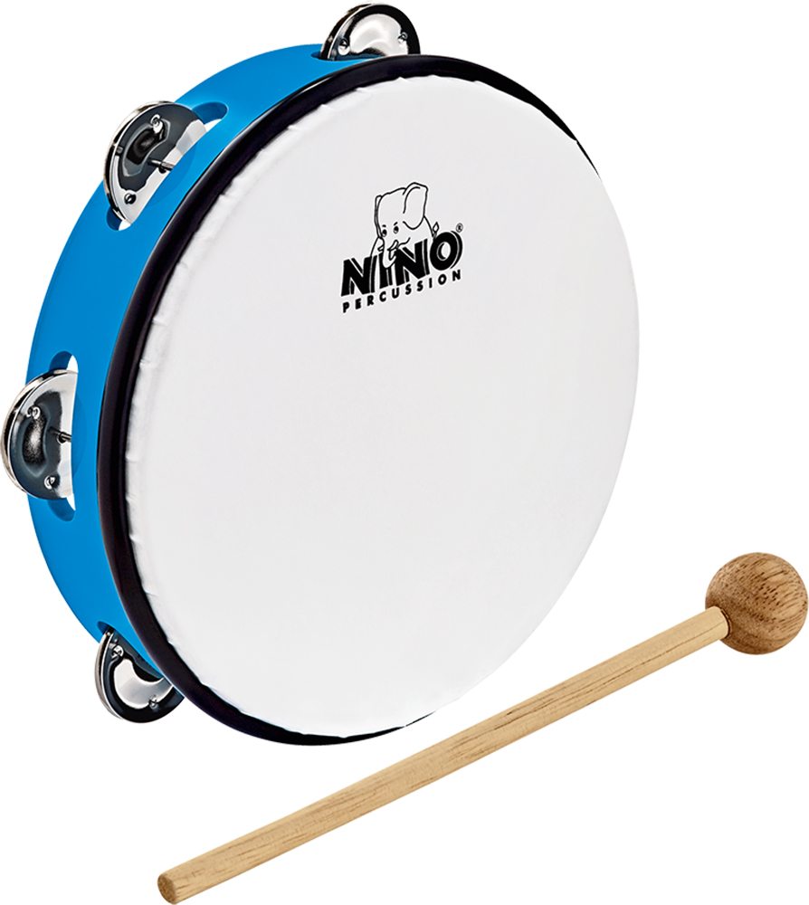 Tamburin m. skinn ABS 8''