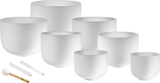 Crystal Singing Bowl Chakra Set (7 pc)