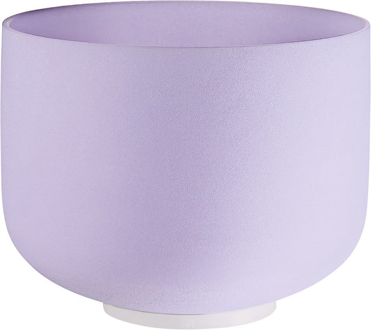 Crystal Singing Bowl 8 / B / 432Hz  Crown Chakra"
