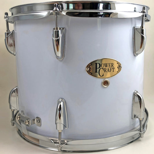 Powercraft Marching snaredrum 12x10 White