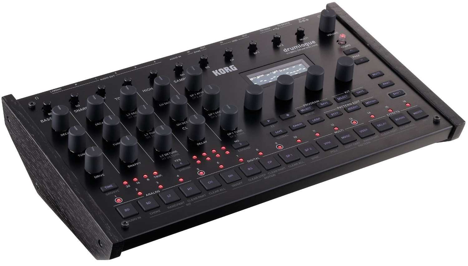 KORG DRUMLOGUE Hybrid Drum Machine