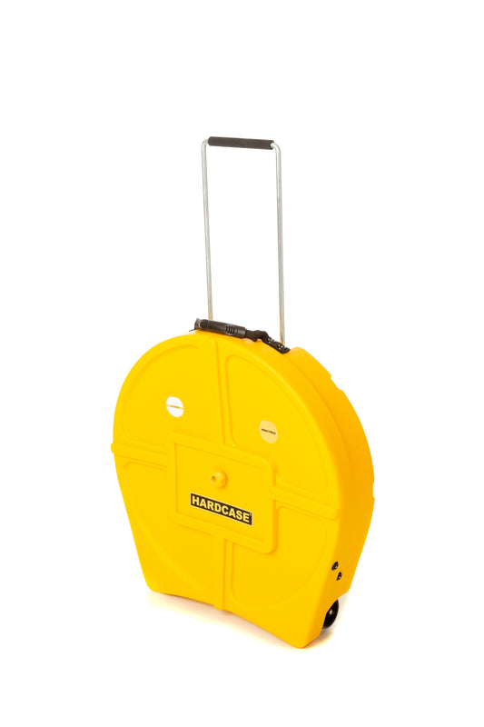 Hardcase 22" Cymbal Case Yellow