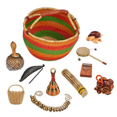 Ethnic-Percussionbasket 10 instruments