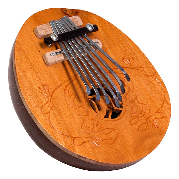 Afroton Kalimba - Decorated Coconut Body