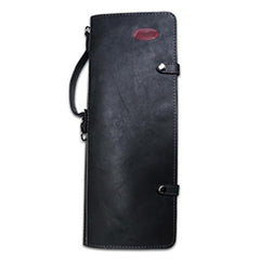 Ahead Black Handmade Leather Stick Case w/Drum Key Holder