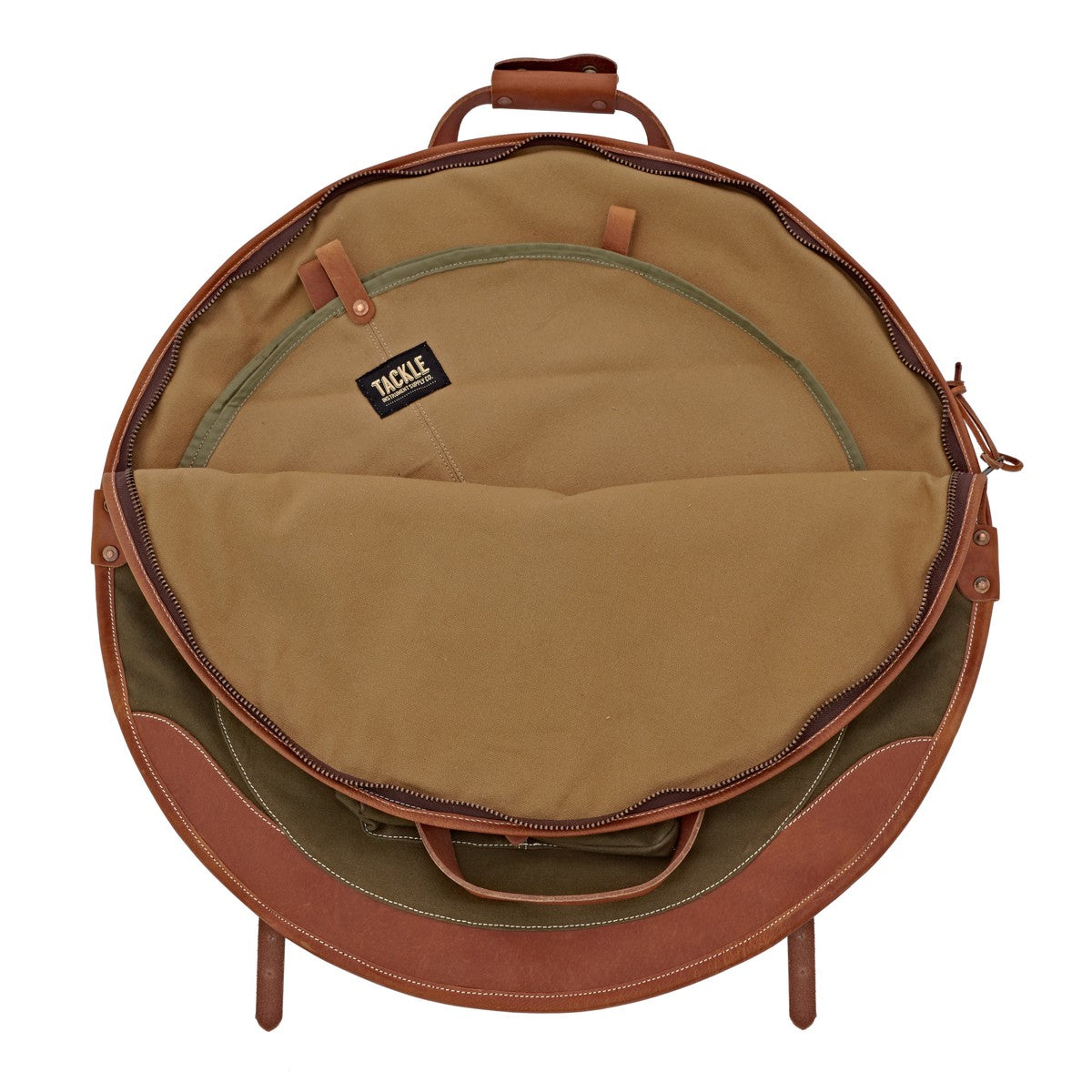 Tackle Backpack Cymbal Case - Forest Green 24"