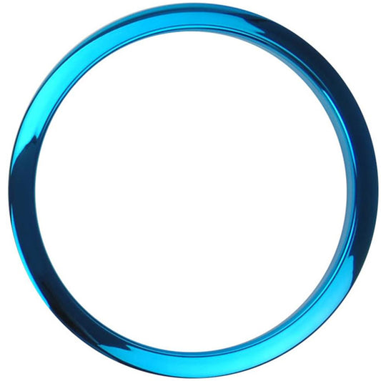 Bass Drum O's 4" Blue Chrome Drum O´S