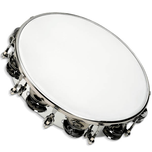 CP Tamburin 10" Metall Stämbar