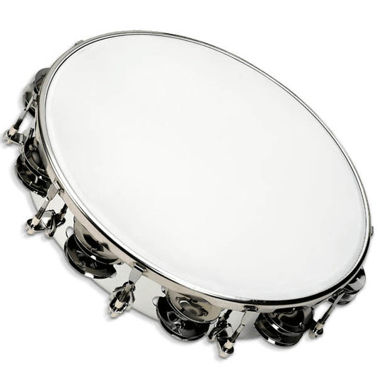 CP Tamburin 10" Metall Stämbar
