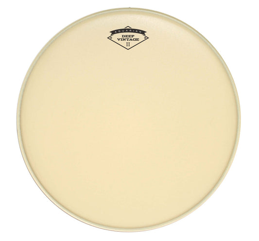 10" Deep Vintage II Texture Coated 2 Ply  Drumhead