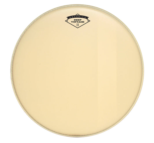 16" Deep Vintage II Texture Coated 2 Ply  BD Drumhead