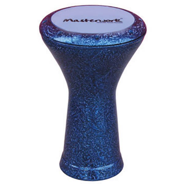 Egypt Aluminium Colored Blue Marble Darbuka 22 cm