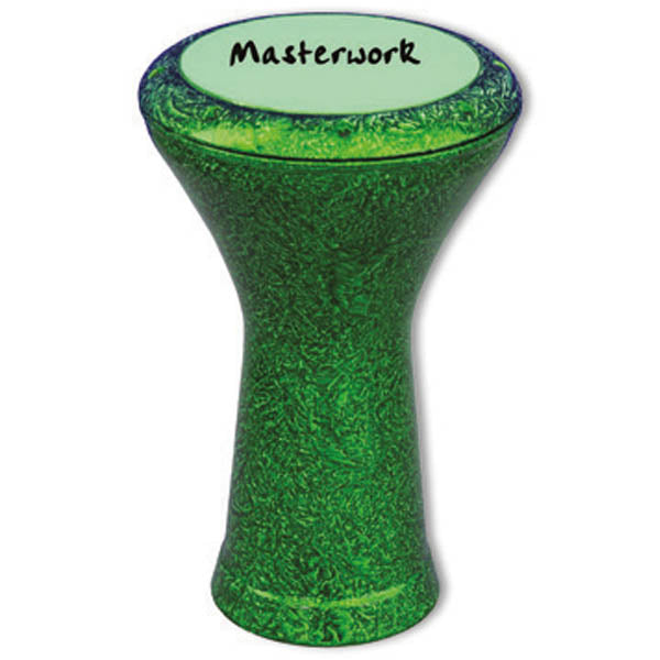 Egypt Aluminium Colored Green Marble Darbuka 22 cm