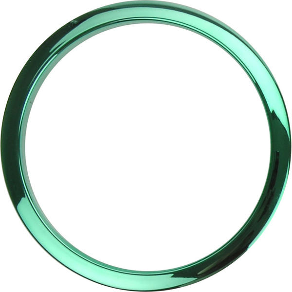 Bass Drum O's 4" Green Chrome Drum O´S