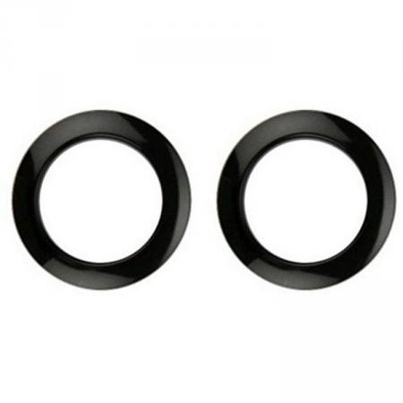 Bass Drum O's 2" Black Drum O´S / Tom Ports (2-p)