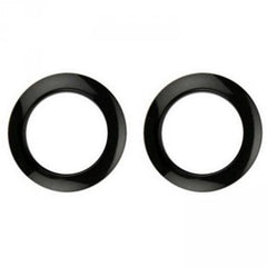 Bass Drum O's 2" Black Drum O´S / Tom Ports (2-p)