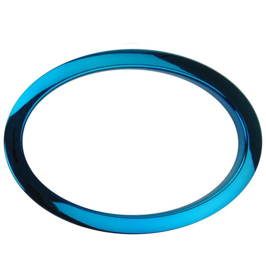 6" Blue Oval