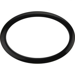 6" Black Oval