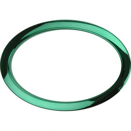 6" Green Oval