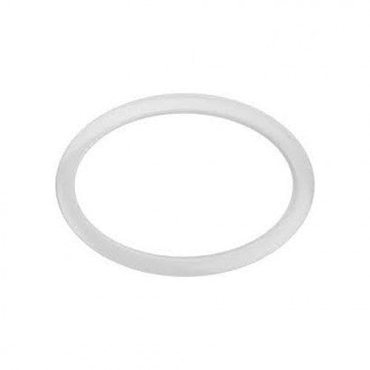 6" White Oval