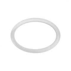 6" White Oval