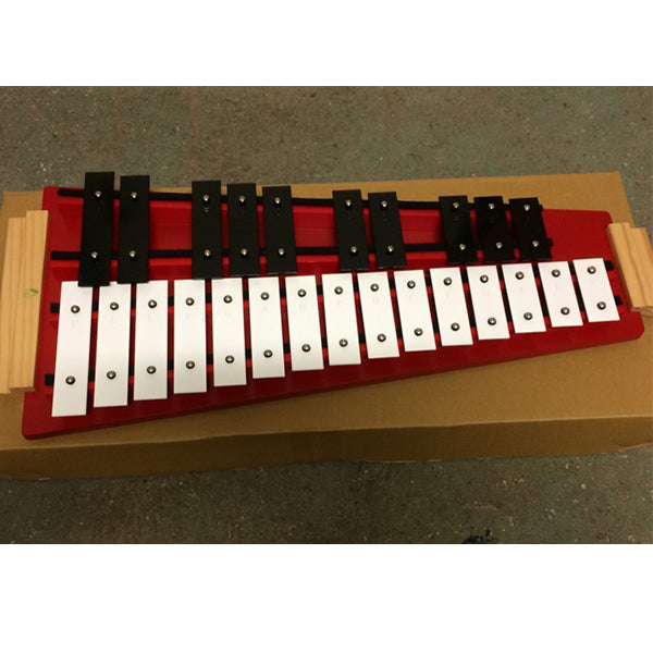 Dixon Glockenspiel 25-Notes (C4-C6) Steel w/Mallets