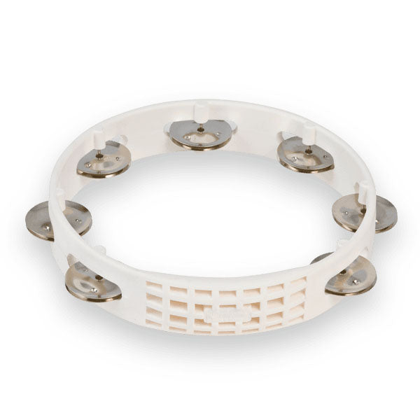 Aspire 8" Tambourine - White