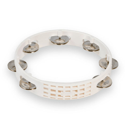 Aspire 8" Tambourine - White
