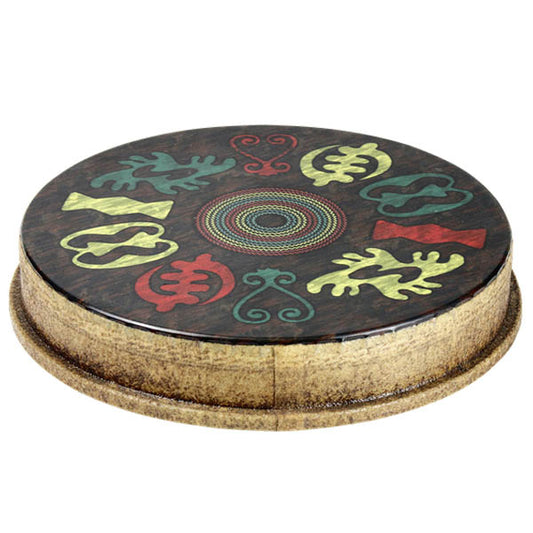 Mondo 12" Skyndeep Djembe Head - Adinkra