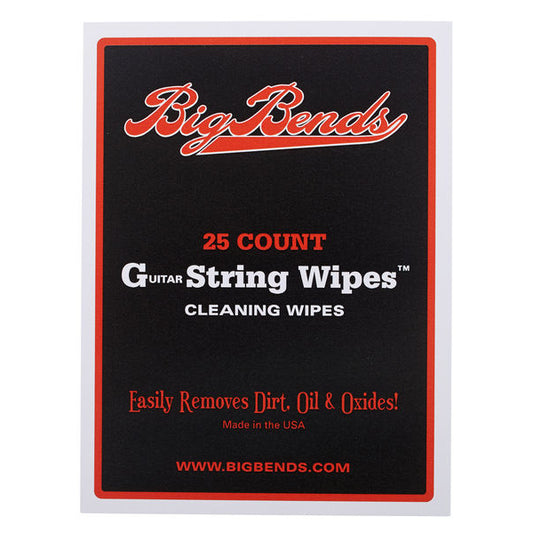 Guitar String Cleaning Wipes (25-p)