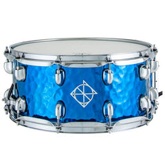 Cornerstone 14x6.5" Blue Titanium Plated Steel Snare