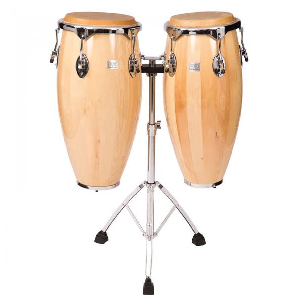 PP World Conga Set w/Stands - Natural