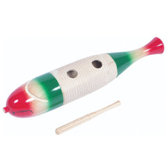 Wood Fish Guiro, 38 cm