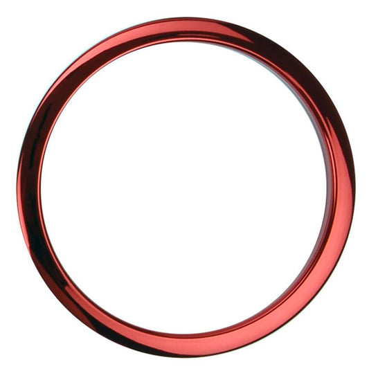 Bass Drum O's 5" Red Chrome Drum O´S