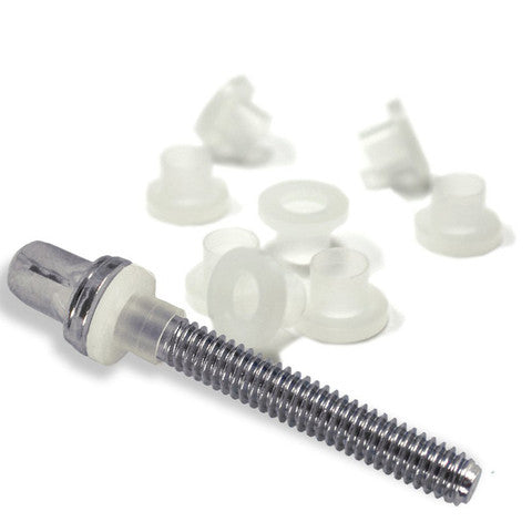 Hendrix Drums Sleeved Washers White (100-p)
