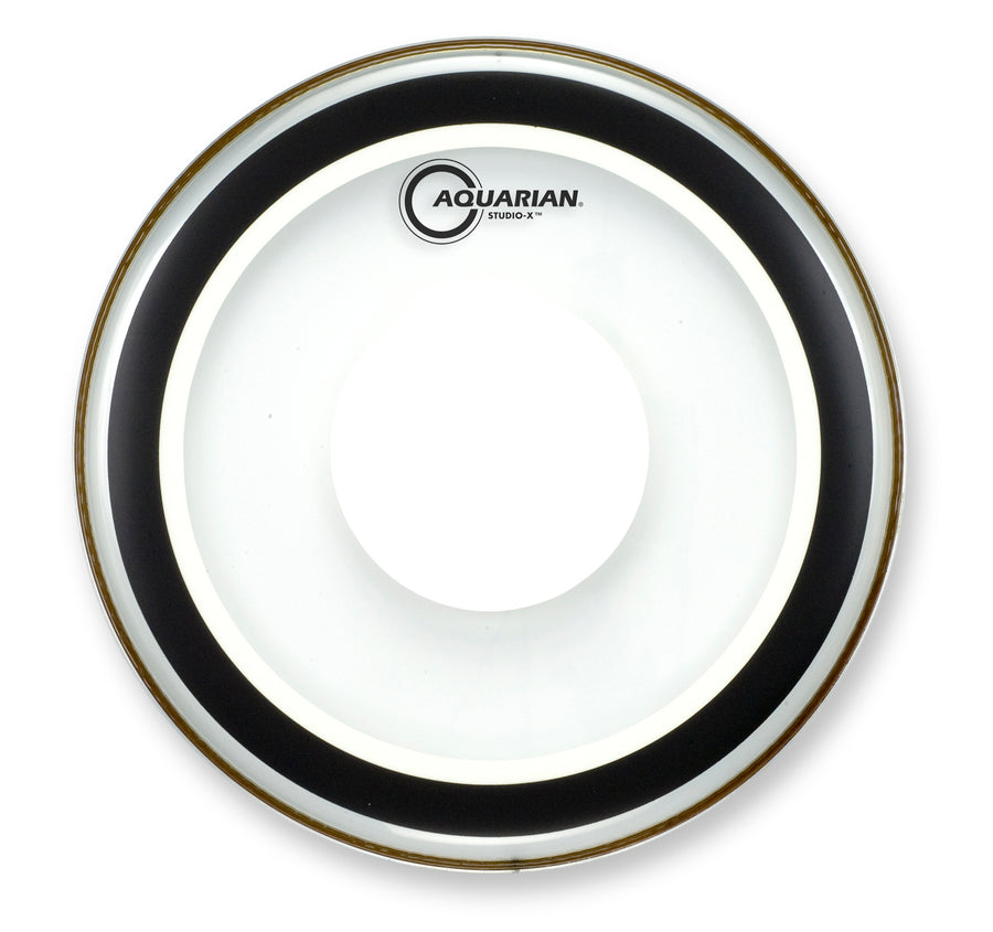 10" Studio X Clear w/Pwrdot  Drumhead