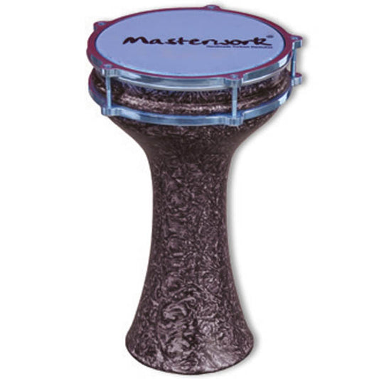 Turkish Aluminium Colored Black Marble Darbuka 20 cm