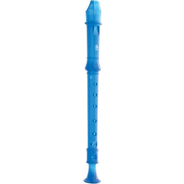 Tudor Candy Apple Soprano Recorder - Blue