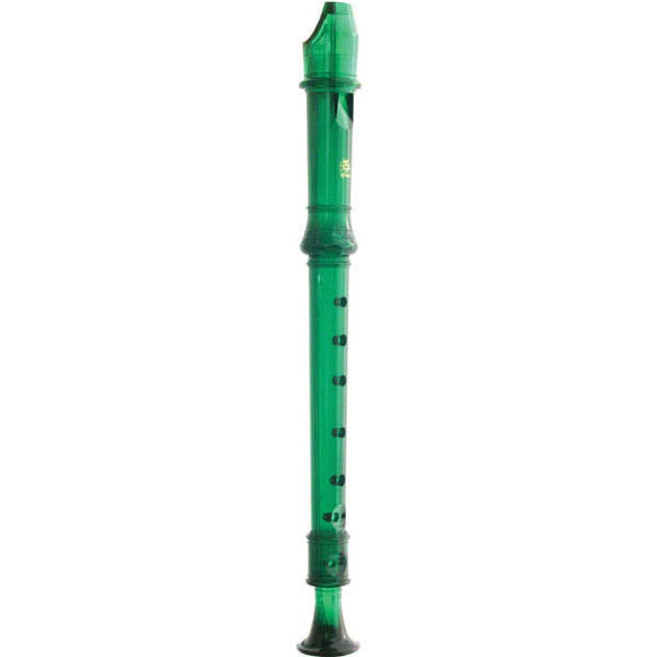 Tudor Candy Apple Soprano Recorder - Green