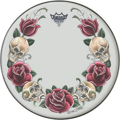 Tattoo Skyn 22" Rock and Roses White