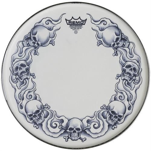 Remo Controlled Sound Clear 14" Top Black Dot