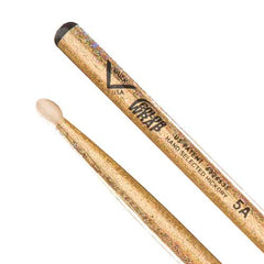 Vater Color Wrap 5A Gold Sparkle Wood Tip