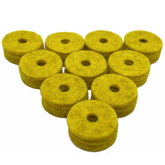 Wool Cymbal Felt (10-p) - Yellow